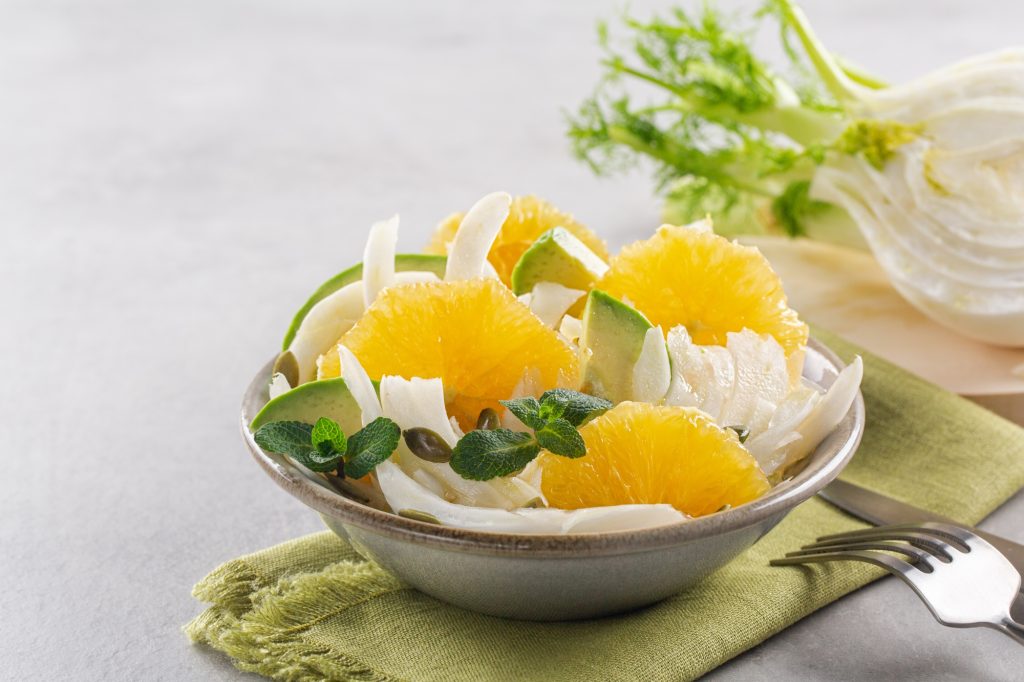 Fenchel-Orangen-Avocado-Salat