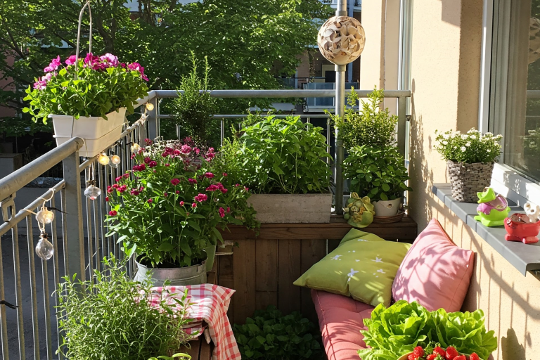 Balkon und Terrasse für die Gartensaison vorbereiten