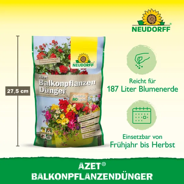 Neudorff Azet BalkonpflanzenDünger 750g - Bild 3