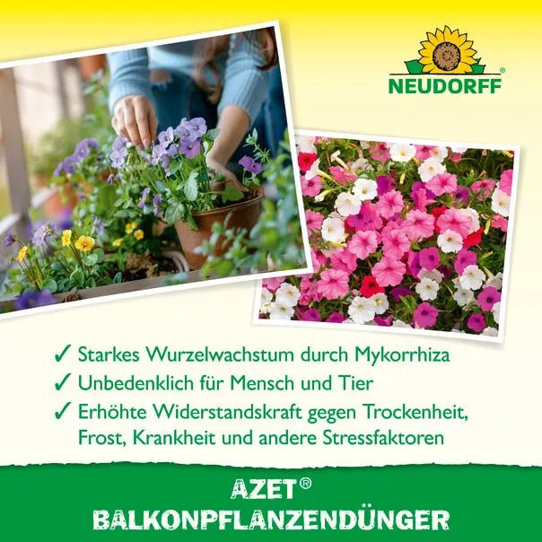 Neudorff Azet BalkonpflanzenDünger 750g - Bild 4
