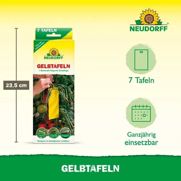 Neudorff Gelbtafeln 7,5x20cm 7 Stk. - Bild 3