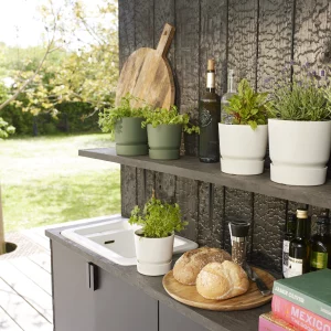 Elho greenville Pflanzgefäß rund 30 cm - Bild 4