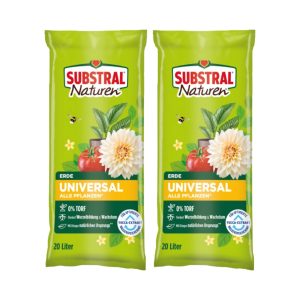 SUBSTRAL ® Naturen ® Erde Universal, torffrei (2x20 L)